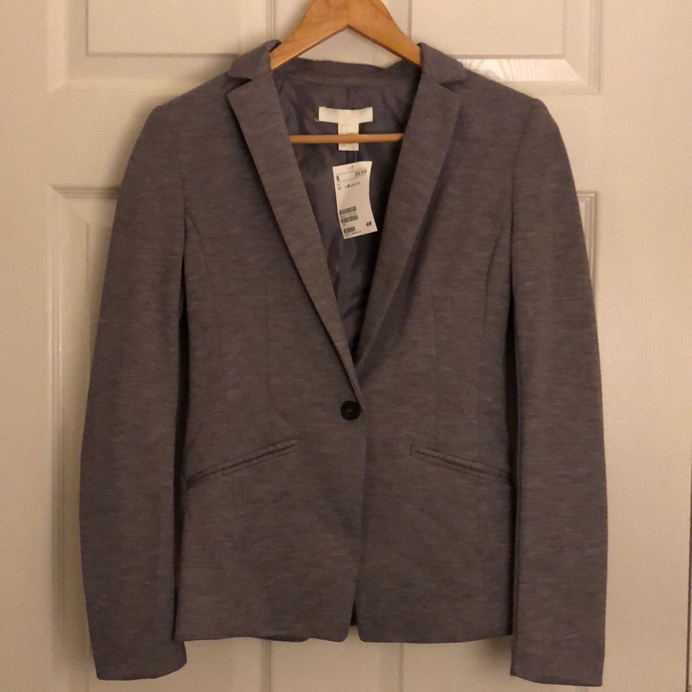 Grey H&M blazer. NWT!